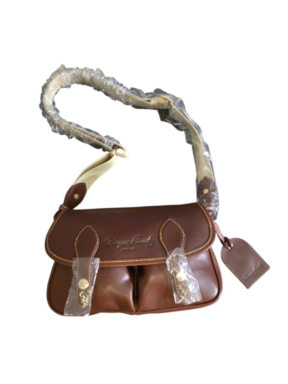 Dooney & Bourke Florentine Ellie Bag CP398 Chestnut Leather NWT MSRP $368